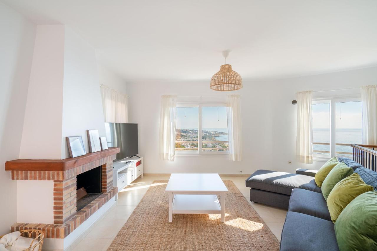 Chalet Con Vistas Al Mar Y Piscina Mojacar Bagian luar foto